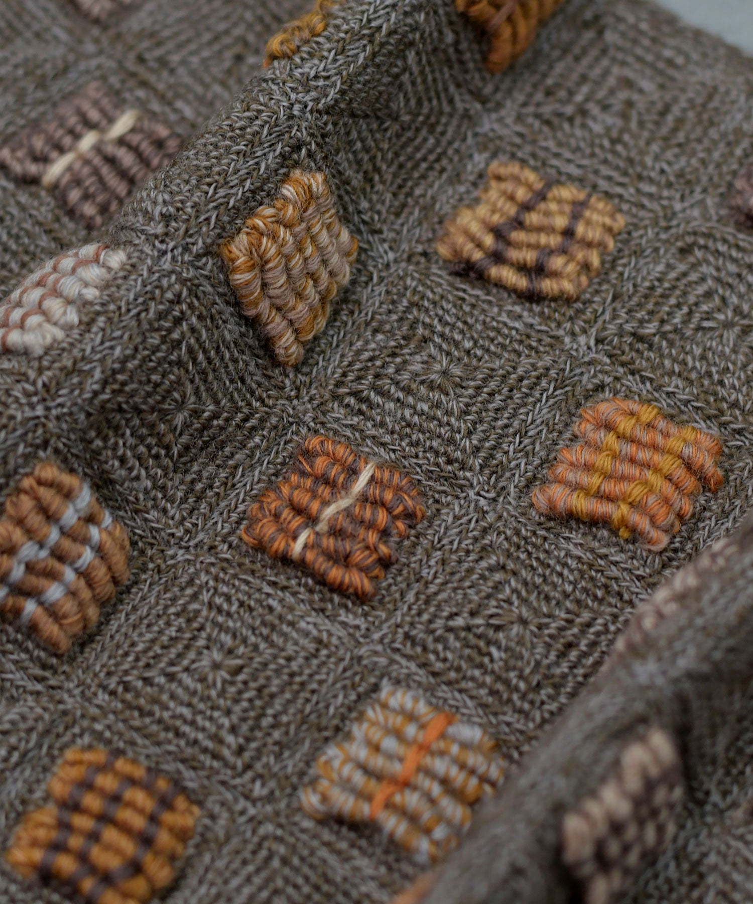 sophie digard ソフィーディガール　ドット柄編み込みショール 楽天市場】sophie digard ソフィーディガール サークルモチーフ ウール